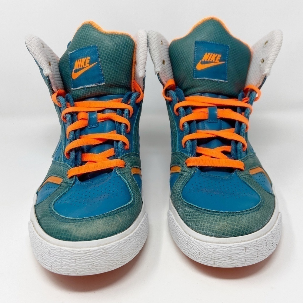 NIKE | Auto Flight High Top Sneaker Teal Blue 10.5 - Picture 5 of 10
